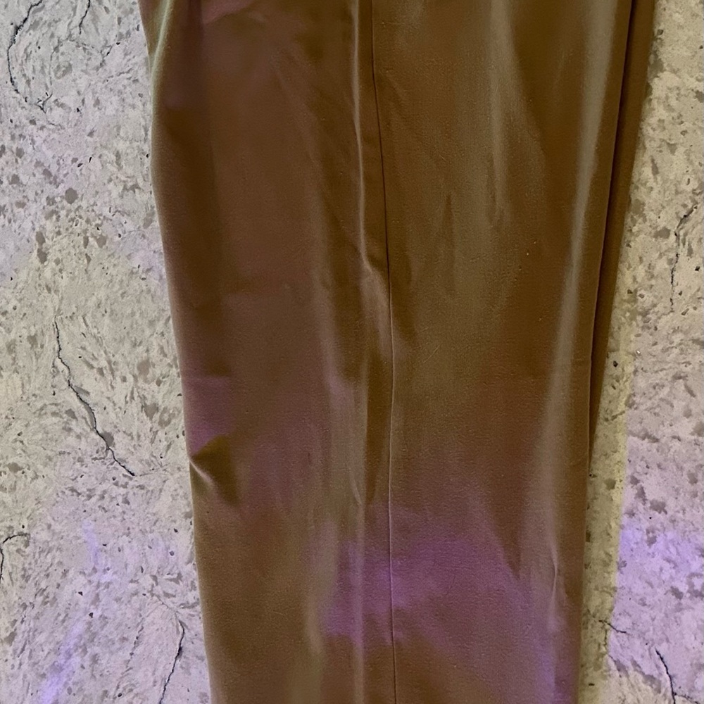 Women’s dress pants brown. Poly rayon blend. size 14. Chadwicks.